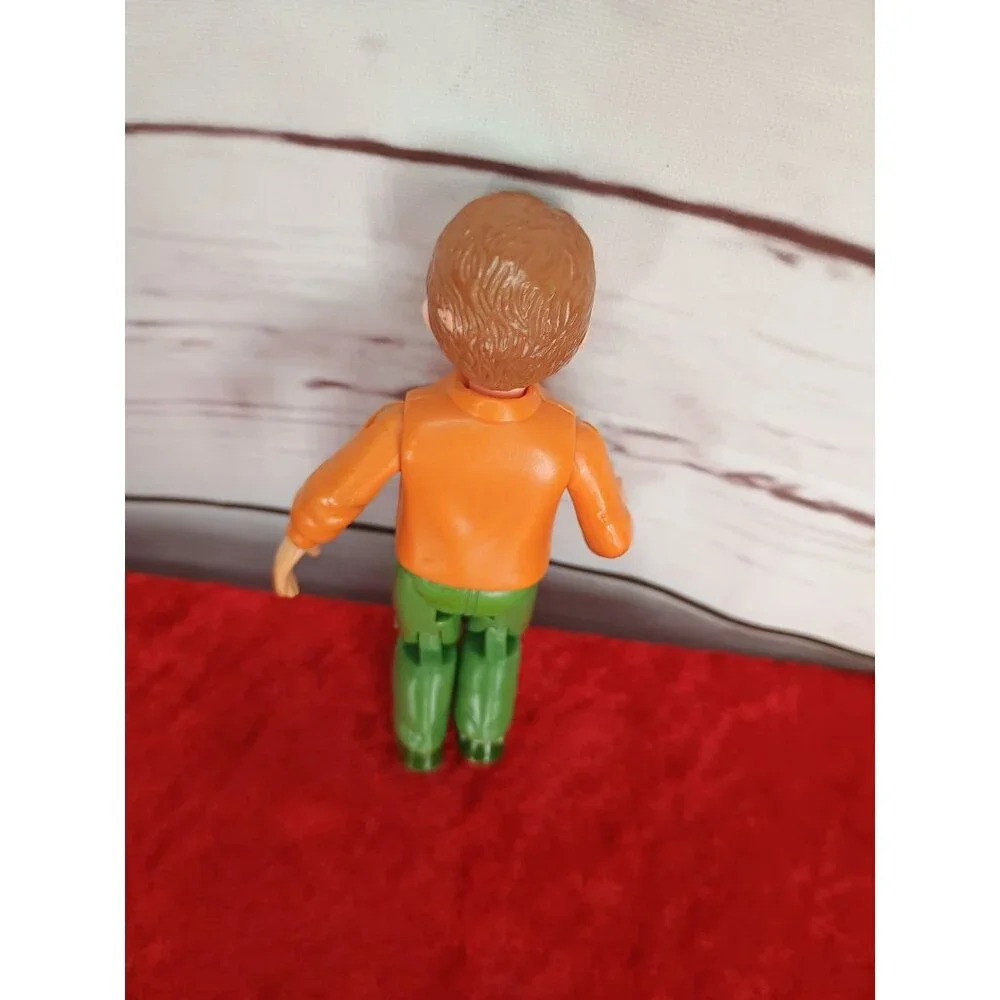 FISHER‎ PRICE Loving Family Dollhouse BOY BROTHER Doll in ORANGE SHIRT 2006 Son